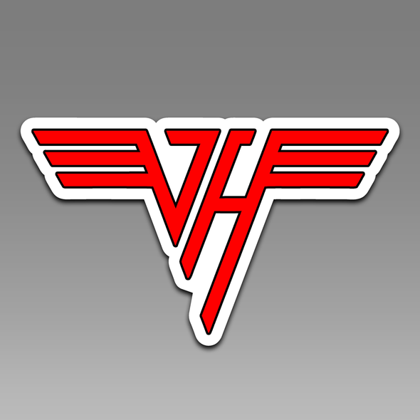 Eddie Van Halen Band Logo 135 Vinyl Decal Sticker