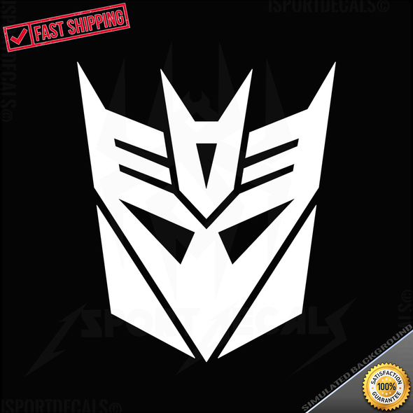 Transformers Decepticon Logo Car Vinyl Decal Sticker