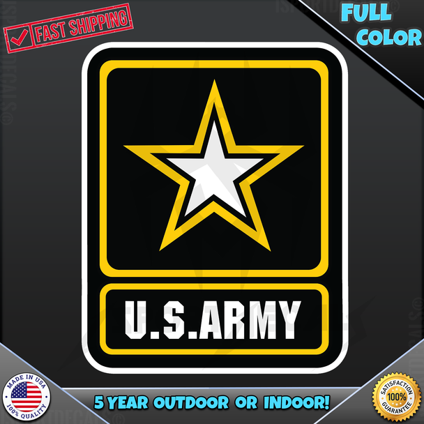 US Army Logo Car Vinyl Decal Sticker