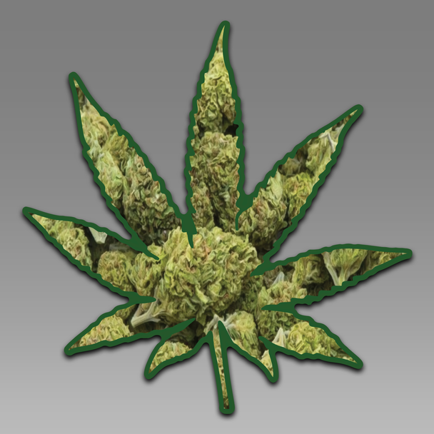 Weed Marijuana Leaf Bud 420 Pot 073 Vinyl Decal Sticker