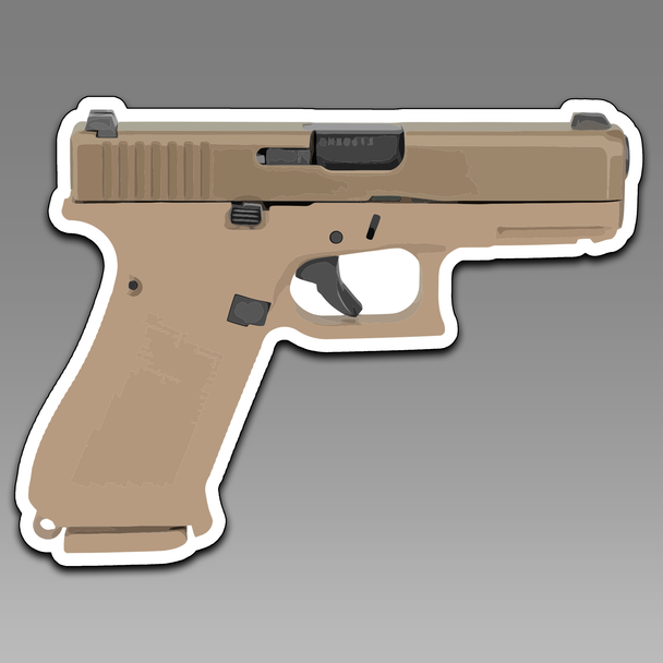 Glock Model 19x Handgun Firearm 112 Vinyl Decal Sticker