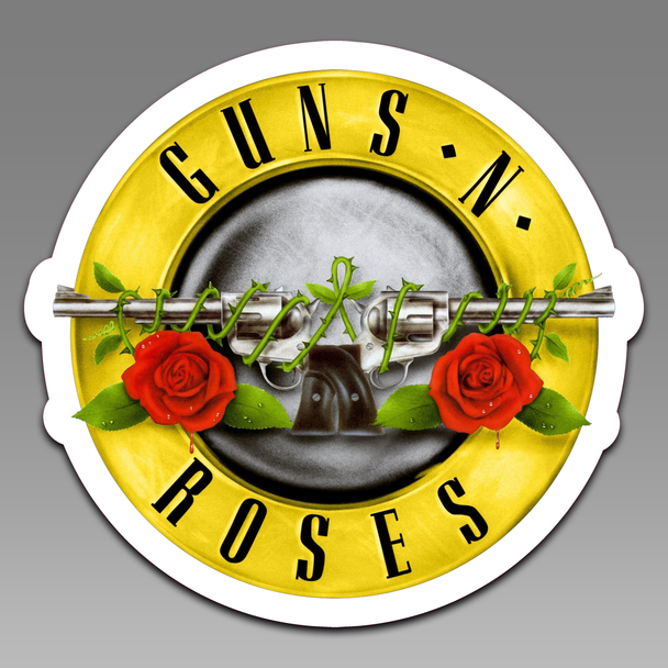 Guns N Roses Band Logo 124 Vinyl Decal Sticker