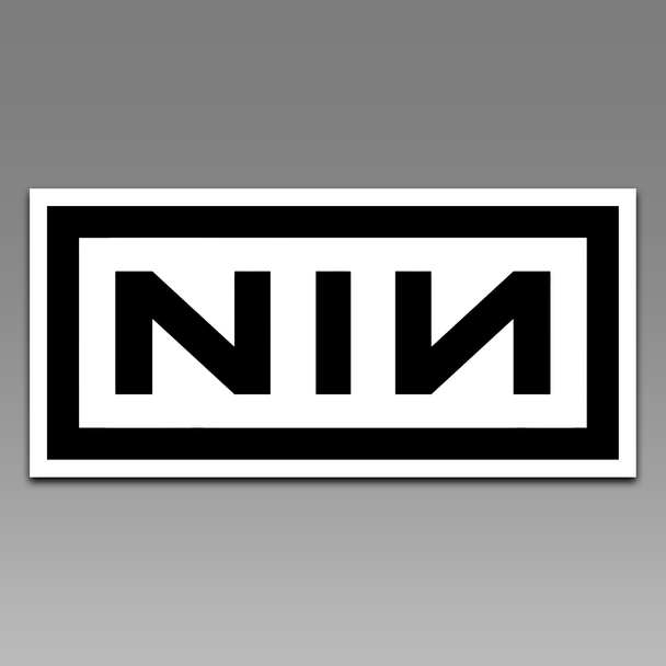 Nine Inch Nails NIN Band Logo 129 Vinyl Decal Sticker