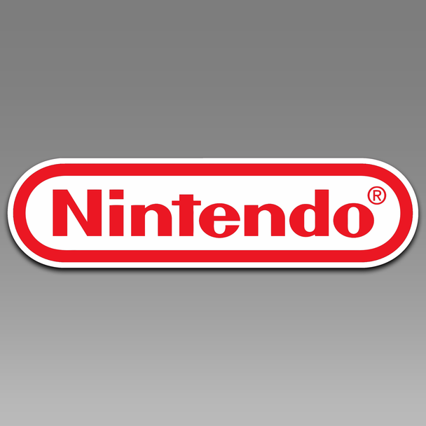 Nintendo Logo 141 Vinyl Decal Sticker