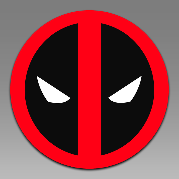 Deadpool Classic Circle Logo 152 Vinyl Decal Sticker