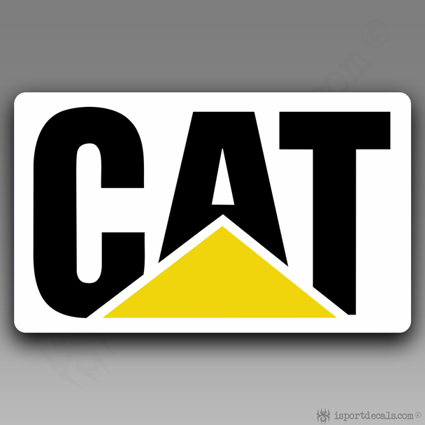 Classic CAT Heavy Equipment Skid Steer Loader Excavator Vinyl Decal Sticker