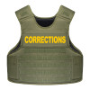 OD GREEN|CORRECTIONS|YELLOW|NO SIDE STRAP ARMOR