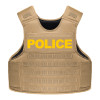 COYOTE TAN|POLICE|YELLOW|NO SIDE STRAP ARMOR