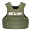 OD GREEN|INSTRUCTOR|WHITE|NO SIDE STRAP ARMOR