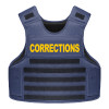 NAVY BLUE|CORRECTIONS|YELLOW|NO SIDE STRAP ARMOR