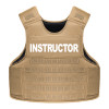 COYOTE TAN|INSTRUCTOR|WHITE|NO SIDE STRAP ARMOR