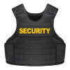 BLACK|SECURITY|YELLOW|ADD SIDE STRAP ARMOR