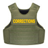OD GREEN|CORRECTIONS|YELLOW|ADD SIDE STRAP ARMOR