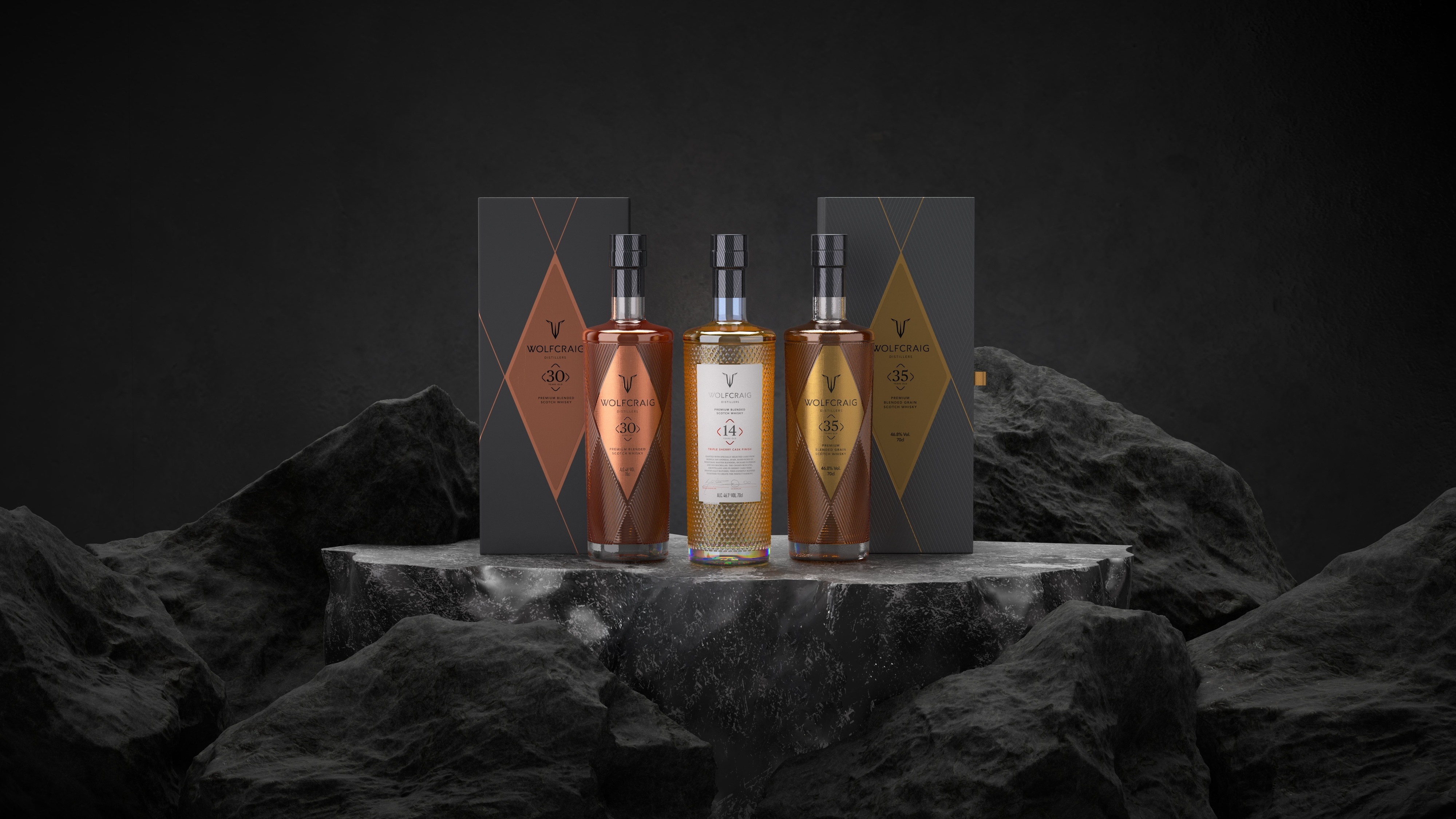 Wolfcraig Whisky 30 Year Old Bottle