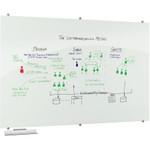 MooreCo Visionary Magnetic Glass Dry Erase Whiteboard