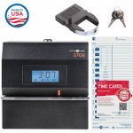 Pyramid Time Systems 3700 Heavy Duty Time Clock & Document Stamp