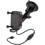 RAM Mounts Tough-Charge Waterproof Wireless Charging Suction Cup Mount
