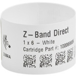 Zebra Wristband Polypropylene 1 x 11in Direct Thermal Zebra Z-Band Direct Blue HC100