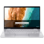 Acer Chromebook Spin 514 CP514-2H CP514-2H-39R7 14" Touchscreen Convertible 2 in 1 Chromebook - Full HD - 1920 x 1080 - Intel Core i3 11th Gen i3-1110G4 Dual-core (2 Core) 2.50 GHz - 8 GB Total RAM - 128 GB SSD - Pure Silver