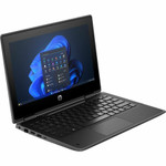 HP Pro x360 Fortis G11 11.6" Touchscreen Convertible 2 in 1 Notebook - HD - 1366 x 768 - Intel N-Series N100 Quad-core (4 Core) - 4 GB Total RAM - 4 GB On-board Memory - 128 GB Flash Memory - Jack Black