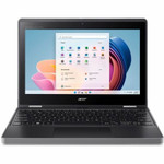 Acer TravelMate B3 Spin 11 B311R-33 TMB311R-33-C758 11.6" Touchscreen Convertible 2 in 1 Notebook - HD - 1366 x 768 - Intel N100 Quad-core (4 Core) - 4 GB Total RAM - 4 GB On-board Memory - 128 GB SSD - Black