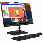 Lenovo IdeaCentre 3 24ALC6 F0G100N2US All-in-One Computer - AMD Ryzen 5 5625U Hexa-core (6 Core) 2.30 GHz - 16 GB RAM DDR4 SDRAM - 512 GB M.2 PCI Express NVMe 4.0 x4 SSD - 23.8" Full HD 1920 x 1080 Touchscreen Display - Desktop - Black