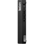 Lenovo ThinkCentre M70q Gen 3 11T30080US Desktop Computer - Intel Core i7 12th Gen i7-12700T Dodeca-core (12 Core) - 16 GB RAM DDR4 SDRAM - 512 GB NVMe M.2 PCI Express PCI Express NVMe 4.0 x4 SSD - Tiny - Black