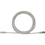 Tripp Lite N262-S15-WH Cat6a 10G Snagless Shielded Slim STP Ethernet Cable (RJ45 M/M), PoE, White, 15 ft. (4.6 m)