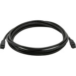 Monoprice 3544 9-pin/ 9-pin BETA FireWire 800 - FireWire 800 Cable, 10FT, Black