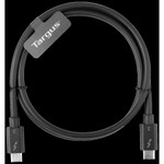 Targus ACC1128GLX 0.8M USB-C Male to USB-C Male Thunderbolt 3 40Gbps Cable