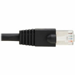 Tripp Lite N272-F03-BK Cat8 40G Snagless SSTP Ethernet Cable (RJ45 M/M), PoE, Black, 3 ft. (0.9 m)