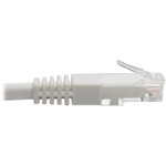 Tripp Lite N200-003-WH Cat6 Gigabit Molded (UTP) Ethernet Cable (RJ45 M/M) PoE White 3 ft. (0.91 m)