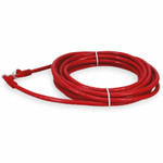 AddOn ADD-40FCAT6A-RD 40ft RJ-45 (Male) to RJ-45 (Male) Straight Red Cat6A UTP PVC Copper Patch Cable