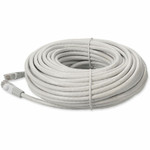 AddOn ADD-300FCAT6A-WE 300ft RJ-45 (Male) to RJ-45 (Male) White Cat6A UTP PVC Copper Patch Cable