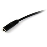 StarTech MUHSMF1M 1m 3.5mm 4 Position TRRS Headset Extension Cable - M/F