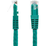 StarTech C6PATCH3GN 3ft CAT6 Ethernet Cable - Green Molded Gigabit - 100W PoE UTP 650MHz - Category 6 Patch Cord UL Certified Wiring/TIA