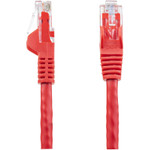 StarTech N6PATCH6RD 6ft CAT6 Ethernet Cable - Red Snagless Gigabit - 100W PoE UTP 650MHz Category 6 Patch Cord UL Certified Wiring/TIA