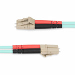 StarTech 450FBLCLC20 20m (65ft) LC/UPC to LC/UPC OM4 Multimode Fiber Optic Cable, 50/125&micro;m LOMMF/VCSEL Zipcord Fiber, 100G, LSZH Fiber Patch Cord