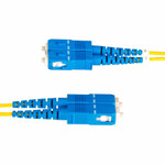 StarTech SMLCSC-OS2-2M 2m (6ft) LC to SC (UPC) OS2 Single Mode Duplex Fiber Optic Cable, 9/125&micro;m, 10G, LSZH Fiber Patch Cord