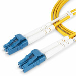 StarTech SMDOS2LCLC1M 1m (3.3ft) LC to LC (UPC) OS2 Single Mode Duplex Fiber Optic Cable, 9/125&micro;m, 10G, LSZH Fiber Patch Cord