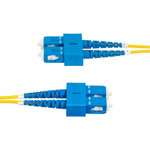 StarTech SMDOS2SCSC5M 5m (16.4ft) SC to SC (UPC) OS2 Single Mode Duplex Fiber Optic Cable, 9/125&micro;m, 40G/100G, LSZH Fiber Patch Cord