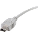 StarTech USB2HABM3 Mini USB 2.0 cable - 4 pin USB Type A (M) - 5 pin mini-USB Type B (M) - ( USB / Hi-Speed USB ) - 3 ft