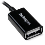 StarTech UUSBOTG 5in Micro USB to USB OTG Host Adapter M/F
