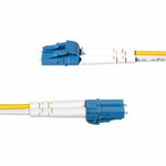 StarTech SMDOS2LCLC2M 2m (6.6ft) LC to LC (UPC) OS2 Single Mode Duplex Fiber Optic Cable, 9/125&micro;m, 10G, LSZH Fiber Patch Cord