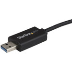 StarTech USBC3LINK USB C to USB 3.0 Data Transfer Cable - Mac / Windows - Windows Easy Transfer Cable - Mac Data Transfer - 2m (6ft)