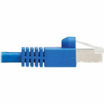 Tripp Lite N272-F01-BL Cat8 40G Snagless SSTP Ethernet Cable (RJ45 M/M), PoE, Blue, 1 ft. (0.3 m)