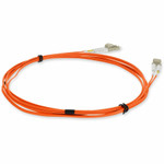 AddOn ADD-LC-LC-4M5OM4-OE 4m LC (Male) to LC (Male) Orange OM4 Duplex Fiber OFNR (Riser-Rated) Patch Cable