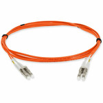 AddOn ADD-LC-LC-4M5OM4-OE 4m LC (Male) to LC (Male) Orange OM4 Duplex Fiber OFNR (Riser-Rated) Patch Cable