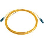 Tripp Lite N383S-03M 400G Singlemode 9/125 OS2 Fiber Optic Cable (Duplex SN-UPC M/M) LSZH Yellow 3 m (9.8 ft.)