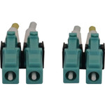 Tripp Lite N820X-03M-OM4 400G Multimode 50/125 OM4 Switchable Fiber Optic Cable (Duplex LC-PC M/M) LSZH Aqua 3 m (9.8 ft.)